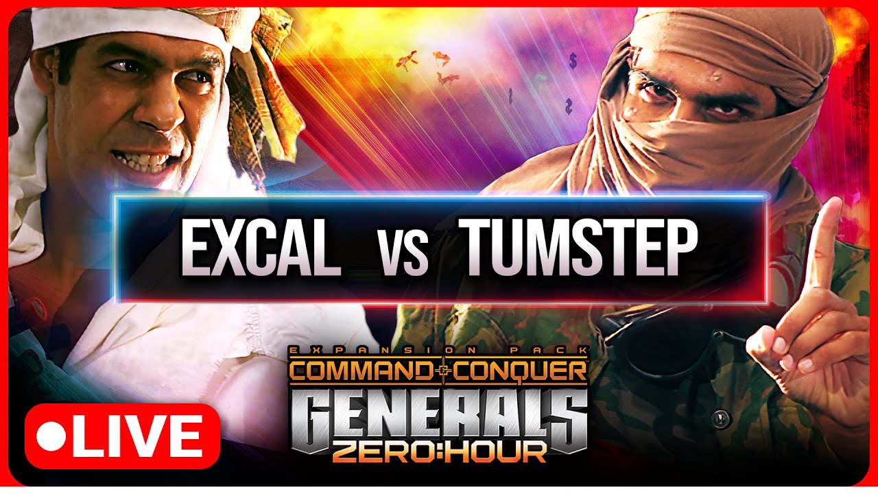 $75 Challenge: ExCaL vs TumStep -- Blindrig -- Feat. @BlarstarCast | C&C Generals Zero Hour