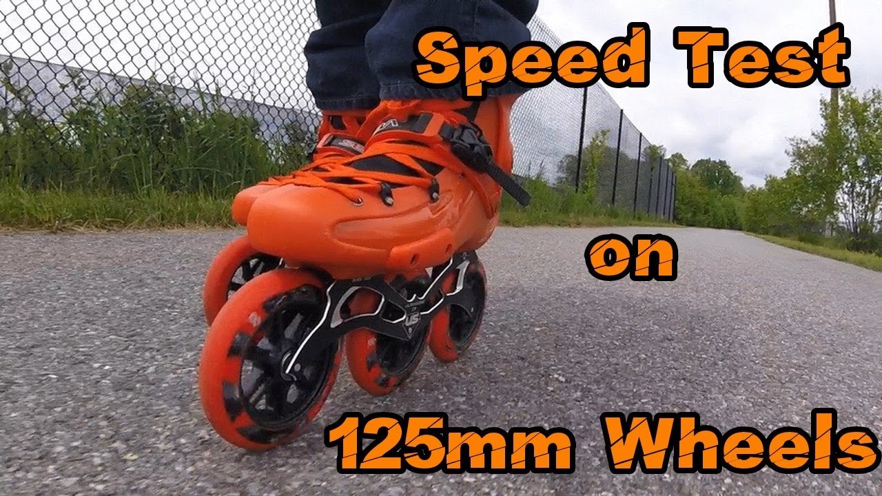Speed Test - 3 x 125mm Wheels on Seba FR1 Skates