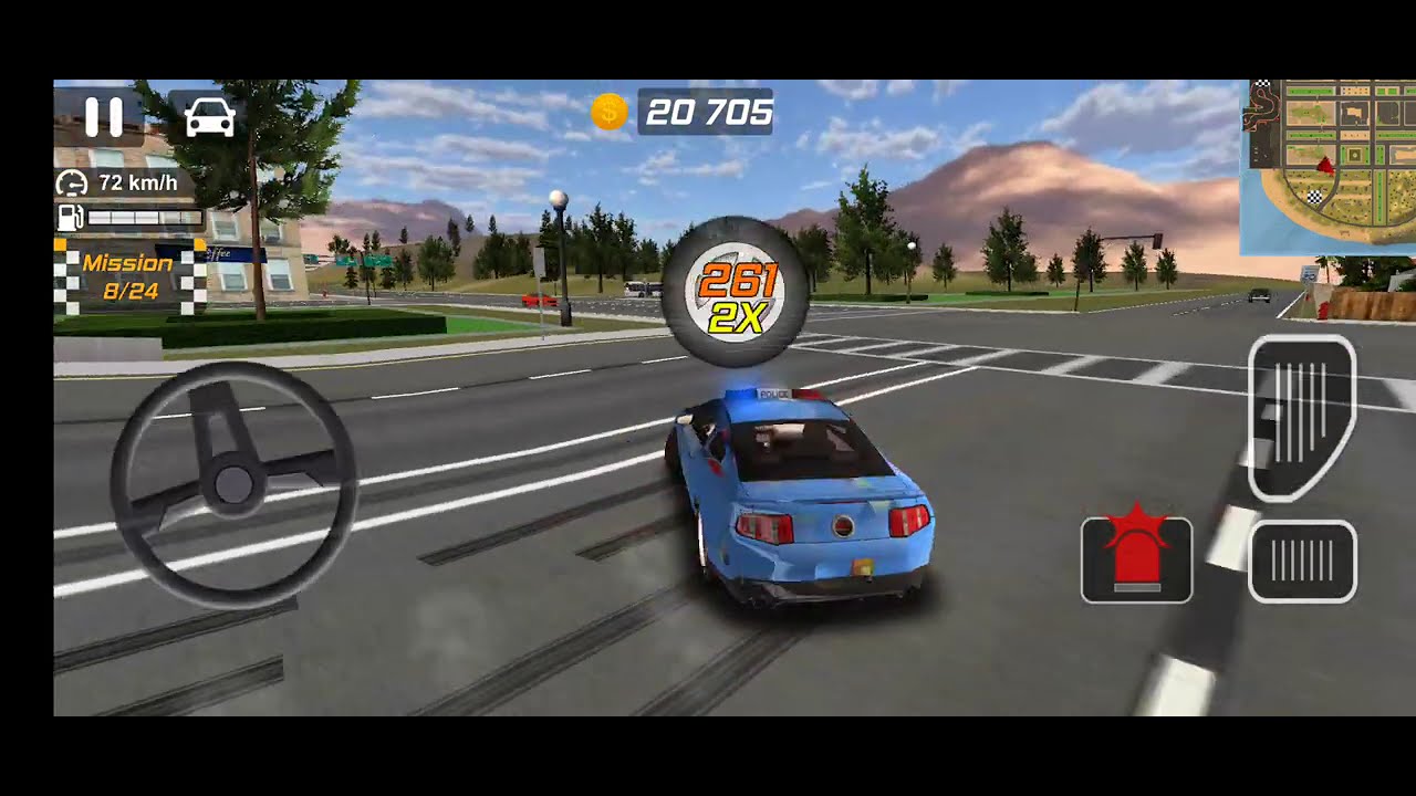 Police Drive Car Police Driving Simulation 3D Children's Police Android GamePlay 