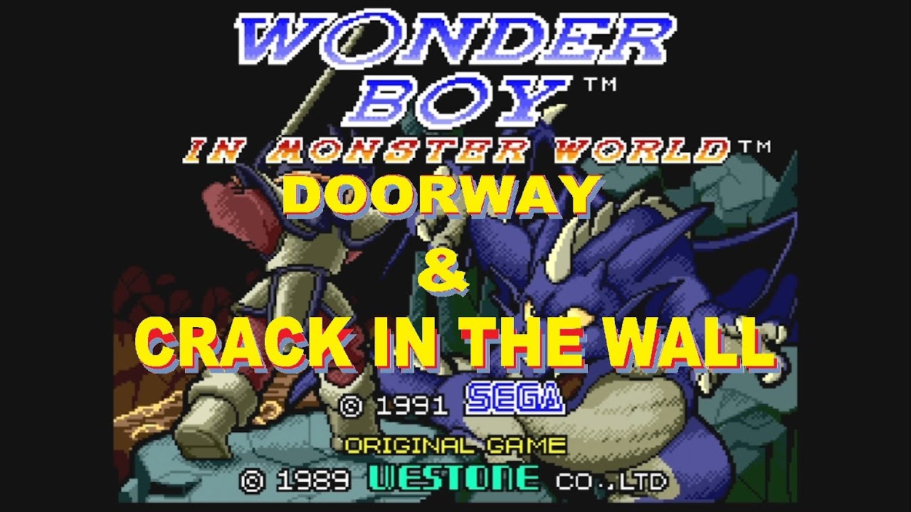 Wonder Boy in Monster World | DOORWAY & CRACK IN THE WALL SECRETS? | Sega Genesis | Minute Moose