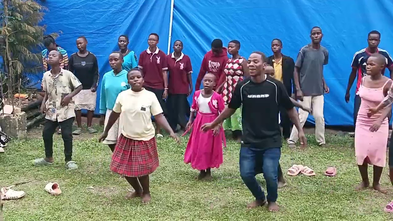 Youth practices for Sunday service