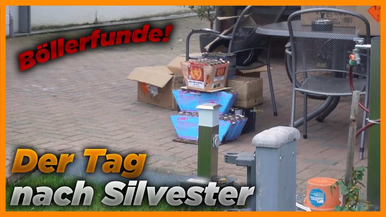 Der Tag nach Silvester 2023/2024 | Böllerfunde und Neujahr