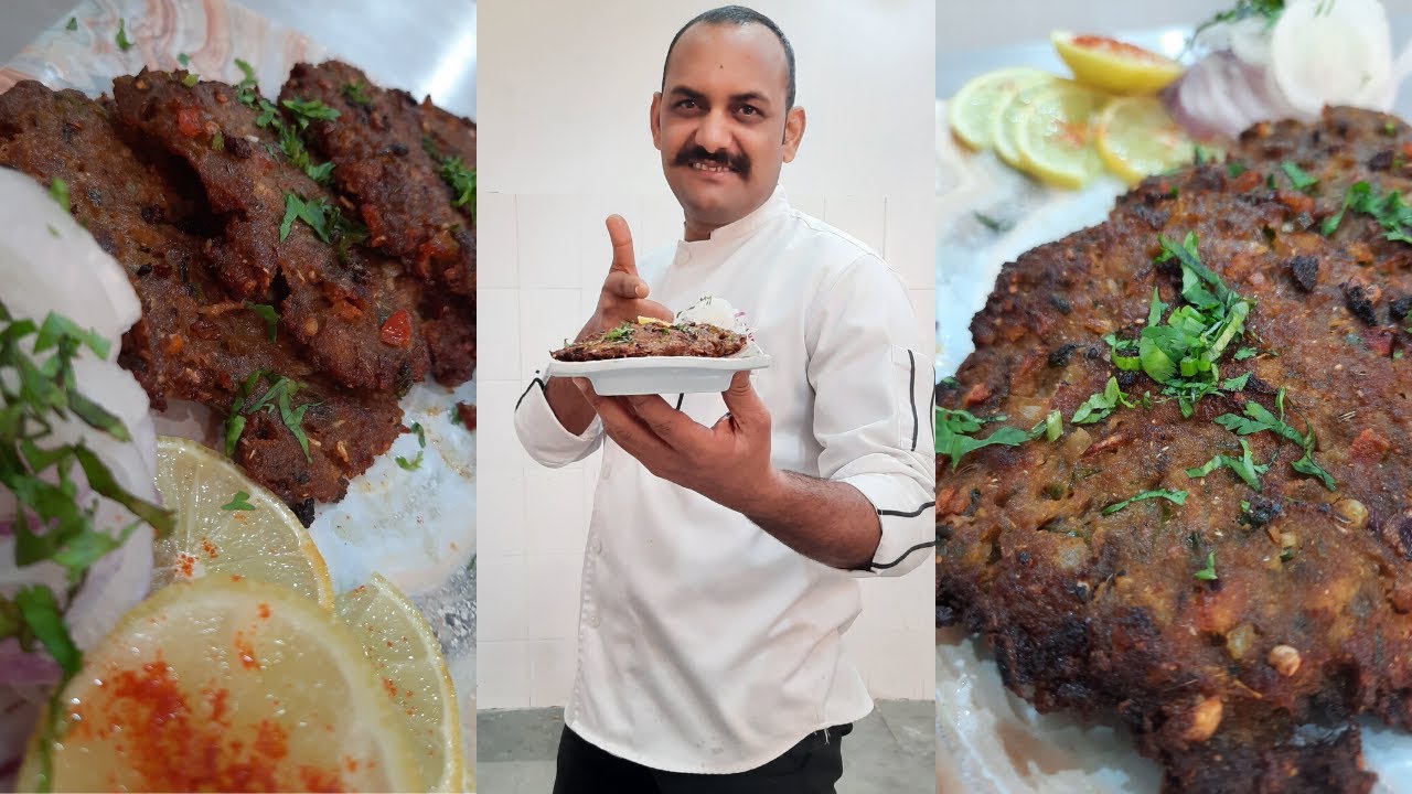 CHAPLI KABAB | HOW TO MAKE CHAPLI KABAB | CHEF KHURSHEED  ALAM RECIPE