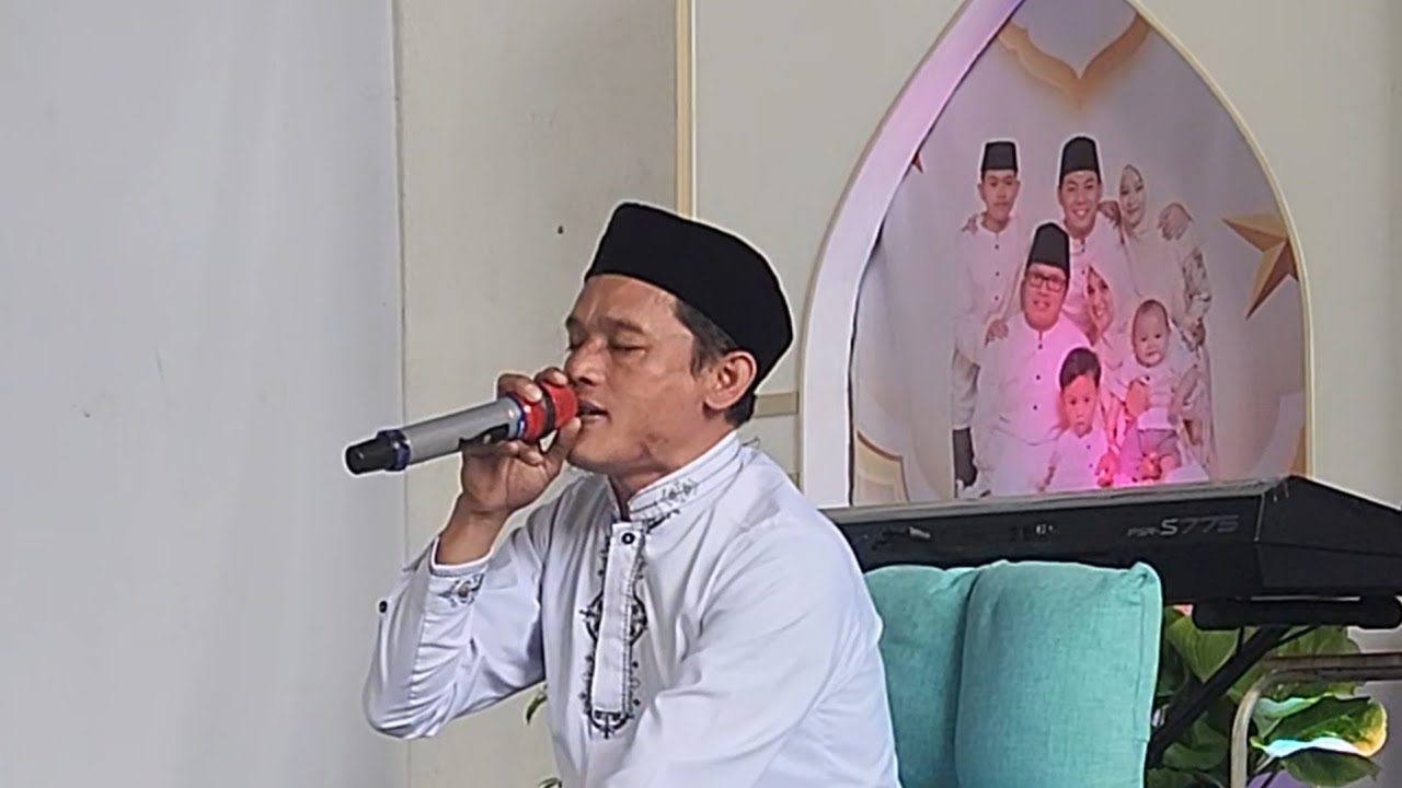 suara emas qori ust. zainal asyikin saat menjeguk putrinya di mq al mumin 
