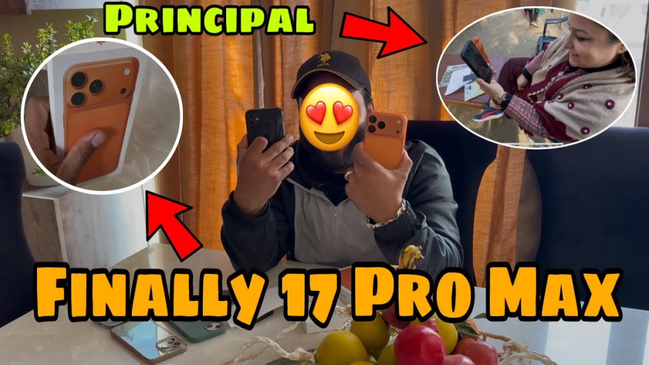 Finally iPhone  17 Pro Max Leliaa !