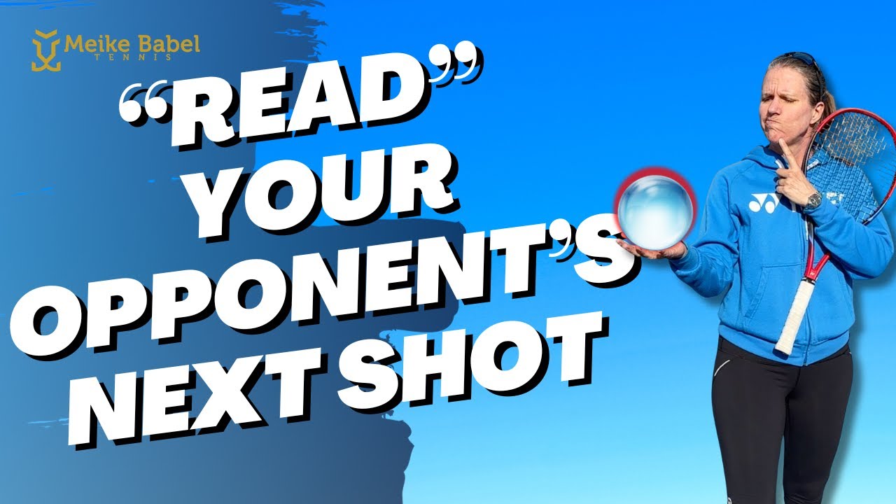 Learn the SECRETS of Pro Tennis Players - How to anticipate your opponent's next shot