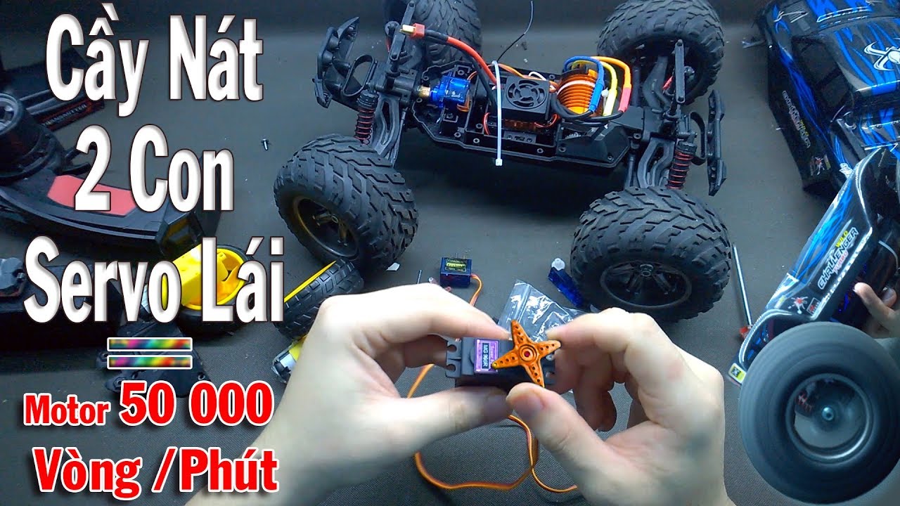 Độ Chế Sửa Chữa Xe RC SIÊU TỐC | Motor Brushless 4370kv Lipo 3s  (Increase RC cars speed) Phần 1