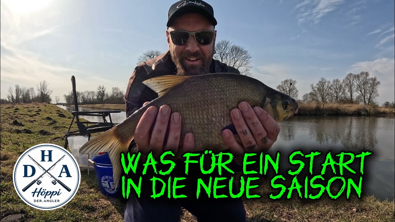 Angeln am Kanal - der erste Ansitz mit der Feederrute im Frühjahr 2026