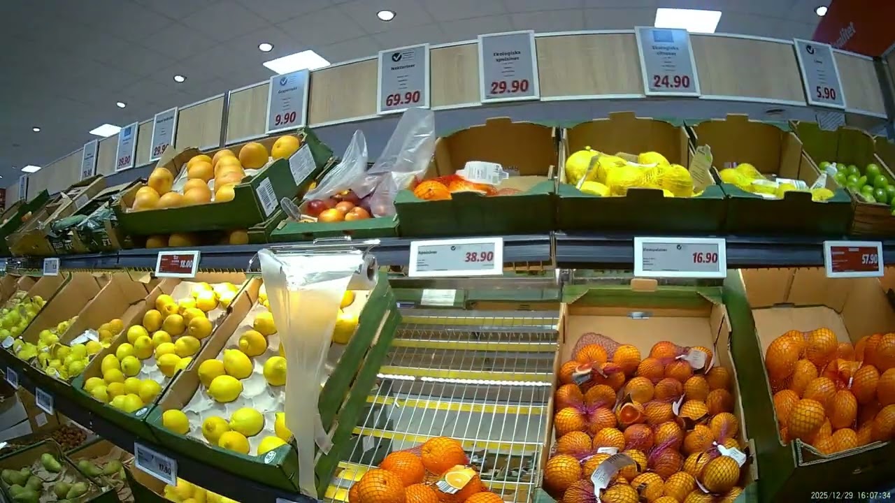 Promenad till Lidl i Örebro 29 Dec. 2025