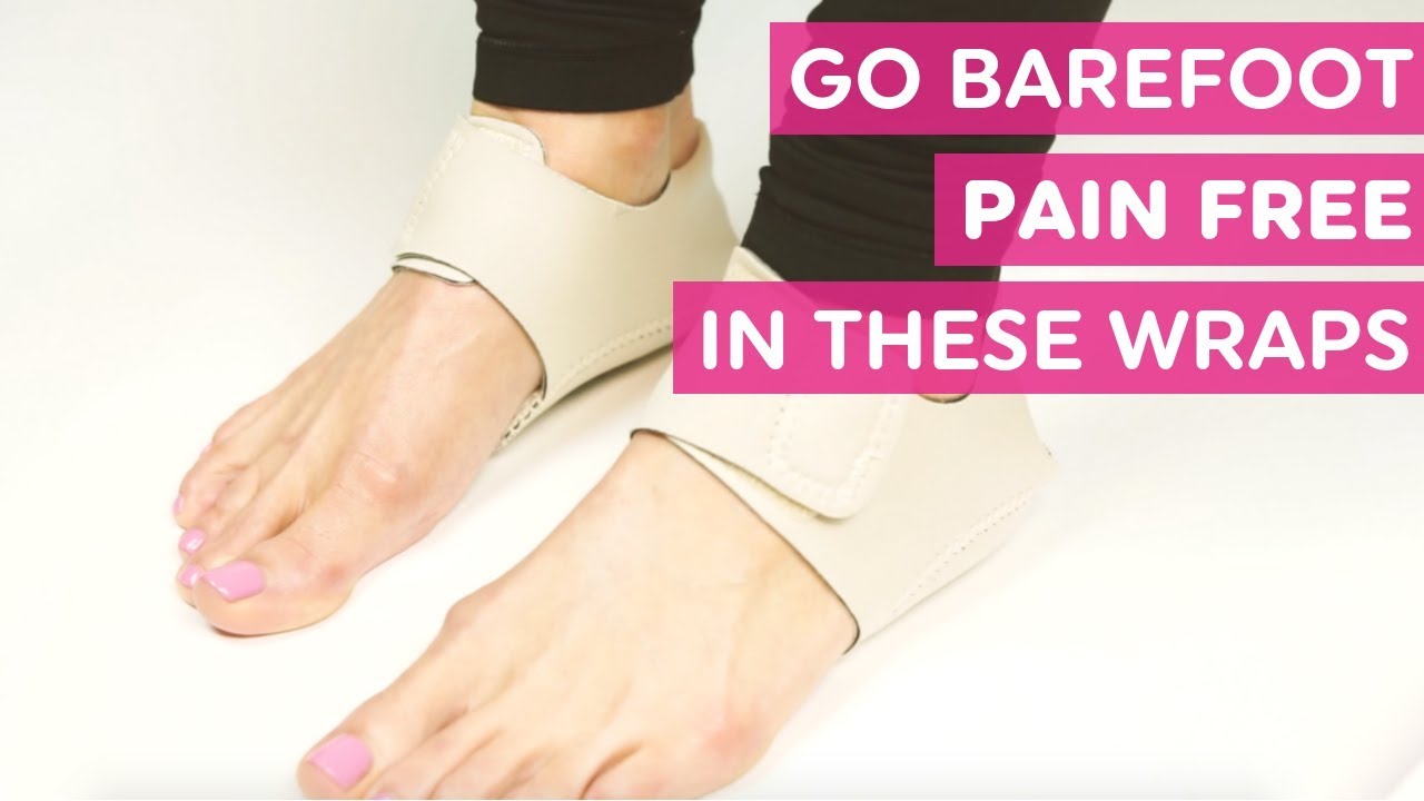 These Barefoot Heel Wraps Reduce Pain From Plantar Fasciitis and Heel Spurs