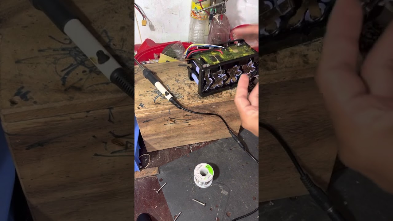 hướng dẫn thay mạch zin và pin xe trợ lực nhật bãi