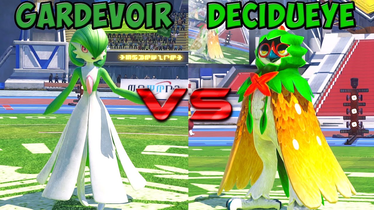 Pokken tournament DX - Gardevoir vs Decidueye