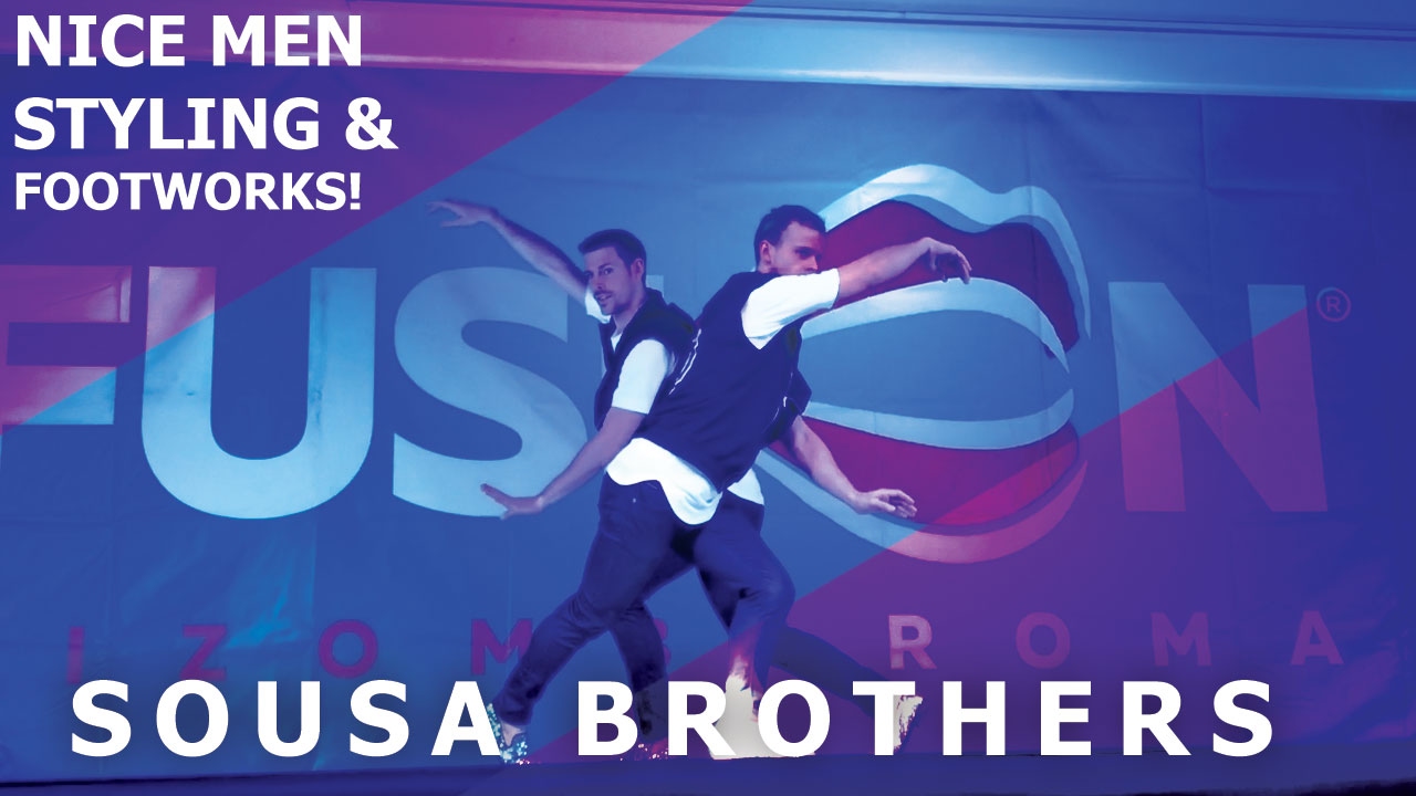 Sousa Brothers Ricardo & Bruno Afrolatin Connection Kizomba Dance Show @ Roma Fusion Festival 2017