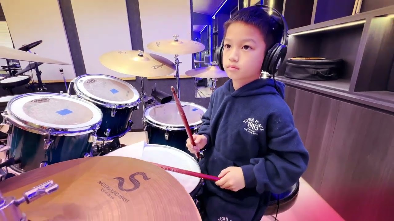 Good goodbye drum cover by 陳宥仁