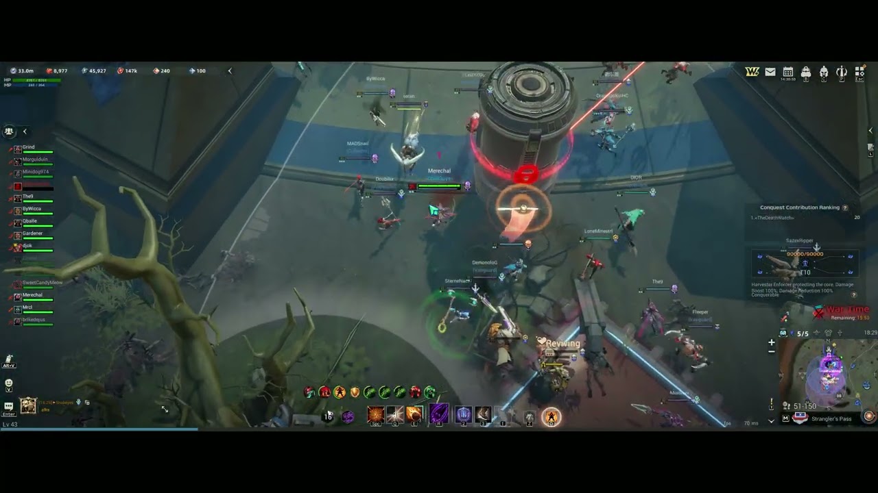 Warborne Above Ashes l Large Scale PvP Harvester Defence