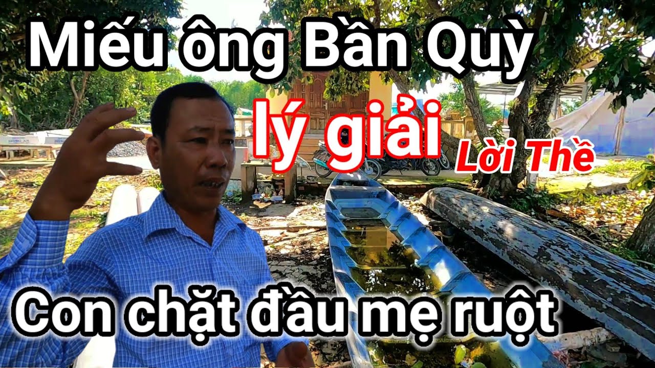 Miếu ông Bần Quỳ Tâm Linh đời thật của vị Quan Triều Nguyễn Long An