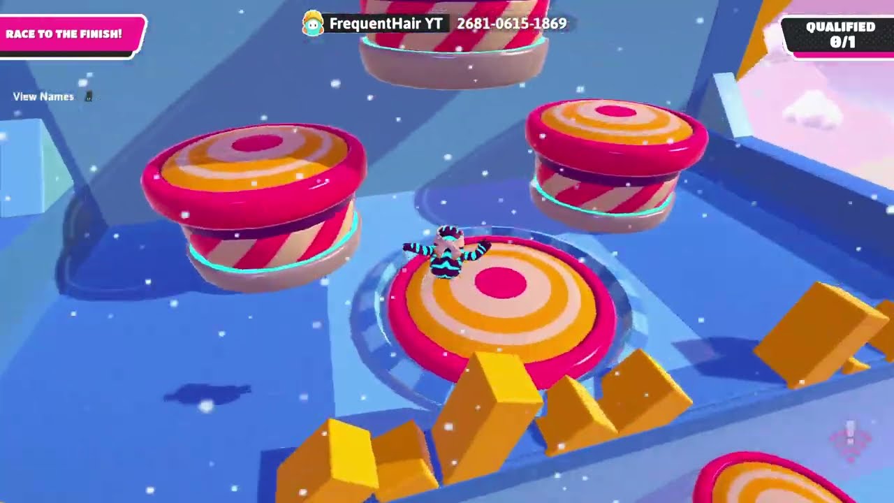 Winter Leapers 23.91 seconds WR #fallguys #fallguyscreative #fallguysgame #fallguysspeedrun