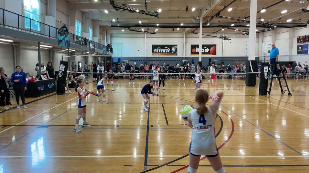 2025 AAU - 11U Michigan States : Legacy 10-1 Adidas vs MVA 11 Blue