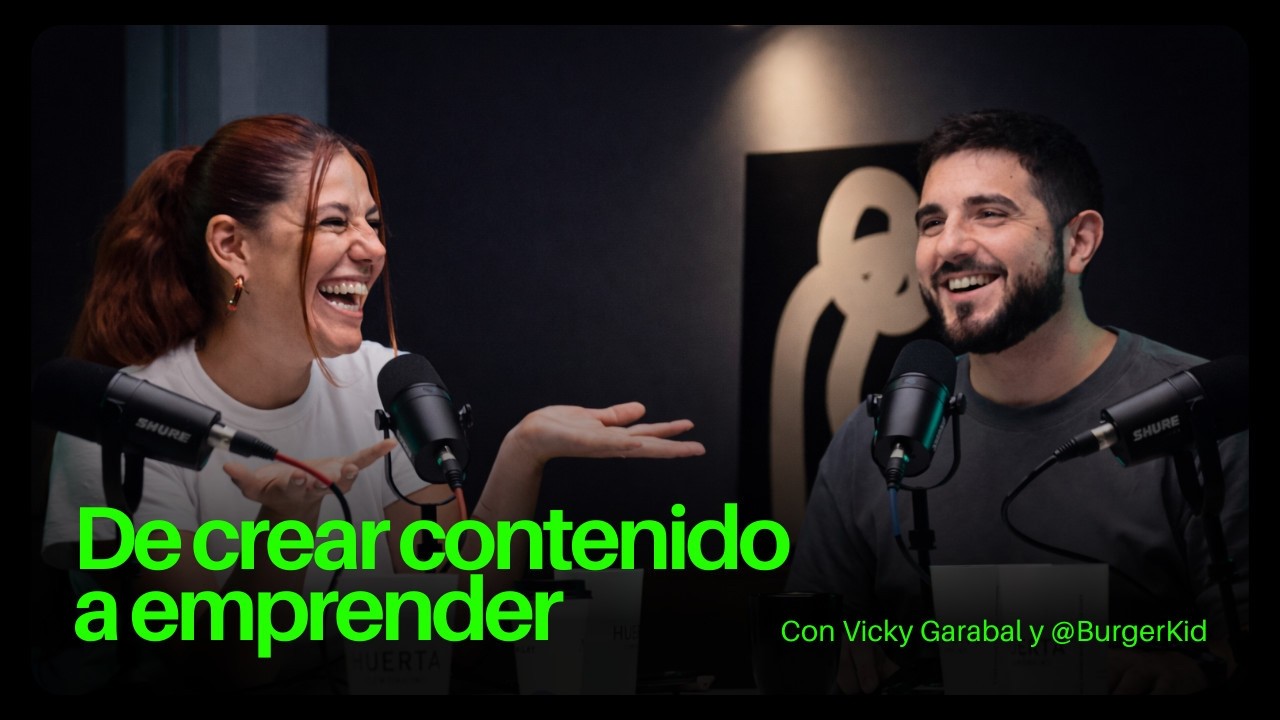 Cómo pasar de crear contenido a tener un negocio | Con @BurgerKid  y Vicky Garabal