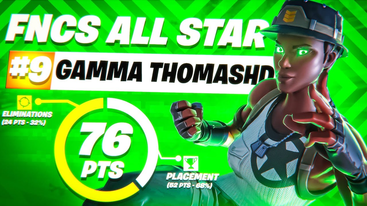 9th in FNCS SOLO ALL-STAR FINALS ($30,000) 🏆 | Th0masHD