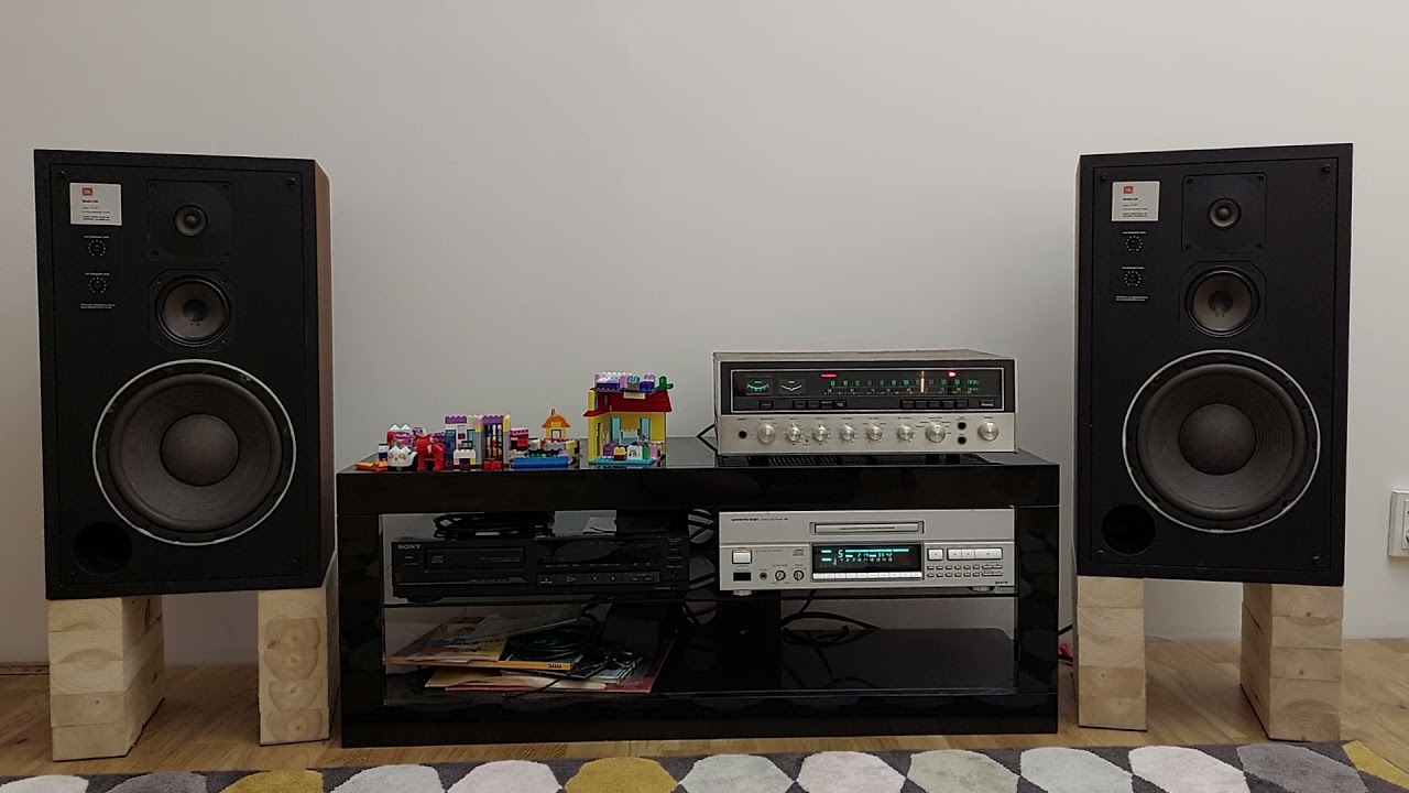 Okata- Dagilėlis - JBL L50, Sansui Solid State 7000, Onkyo Integra DX 6770
