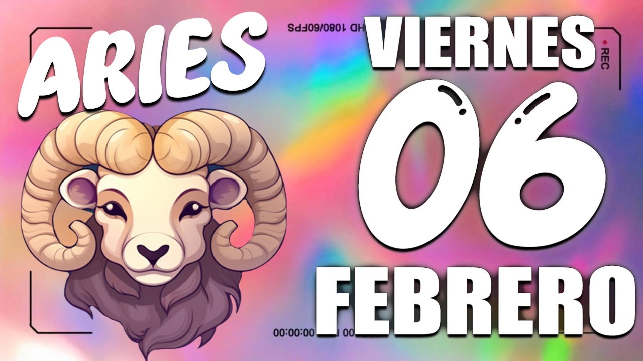 Horóscopo De Hoy ♈ ARIES ♈  LLORE CON TU LECTURA❗️😭🔮 EL KARMA TE PAGA💎 6 febrero DE 2026