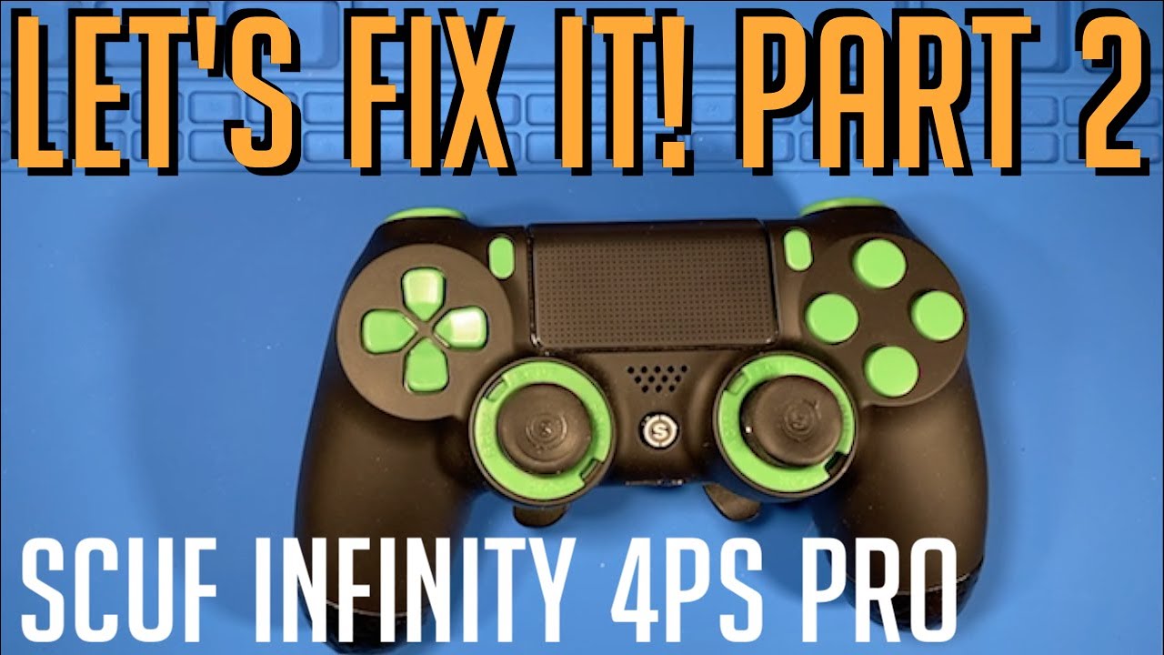 Scuf Infinity 4PS Pro Non-Returning Trigger Repair (edited livestream)