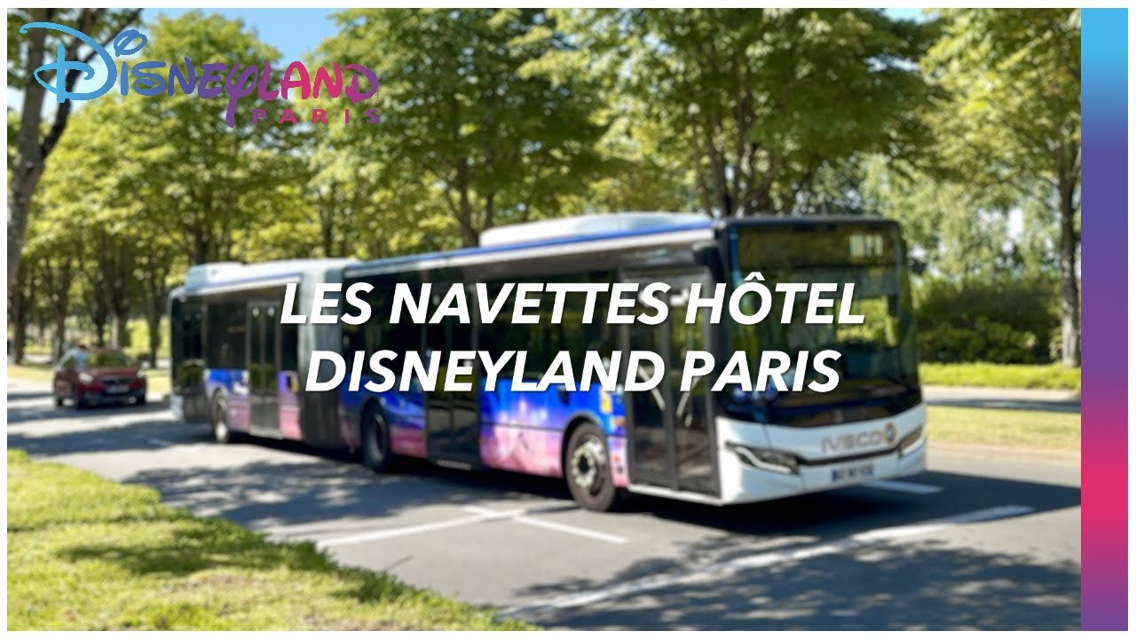 🇫🇷 ⸱ [Disneyland Paris] Les Navettes Hôtel Disneyland Paris - Des bus en action à Marne la Vallée !