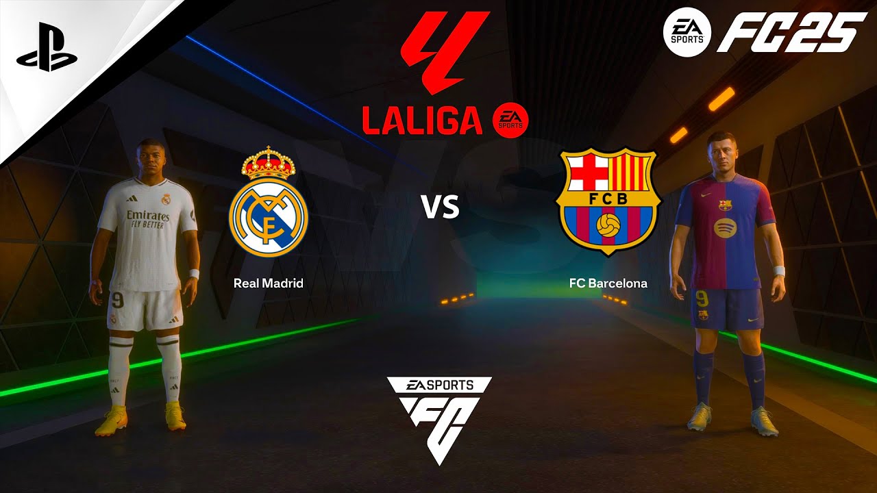 FC 25 PS4 &ndash; Real Madryt kontra Barcelona | LaLiga EA SPORTS 24/25