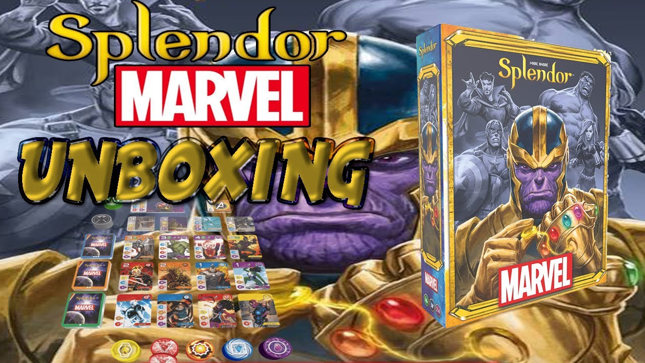 Splendor Marvel- Unboxing Español- Tu Turno