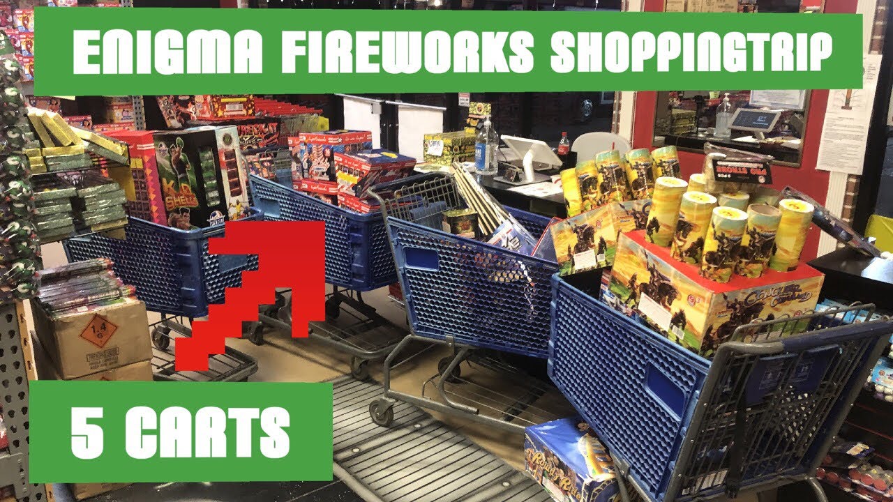 Enigma Fireworks Store Tour/Shopping Trip