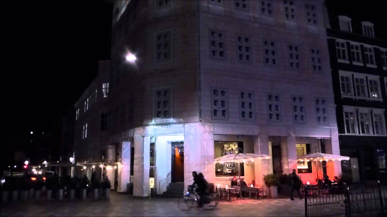 Amagertorv in the darkness