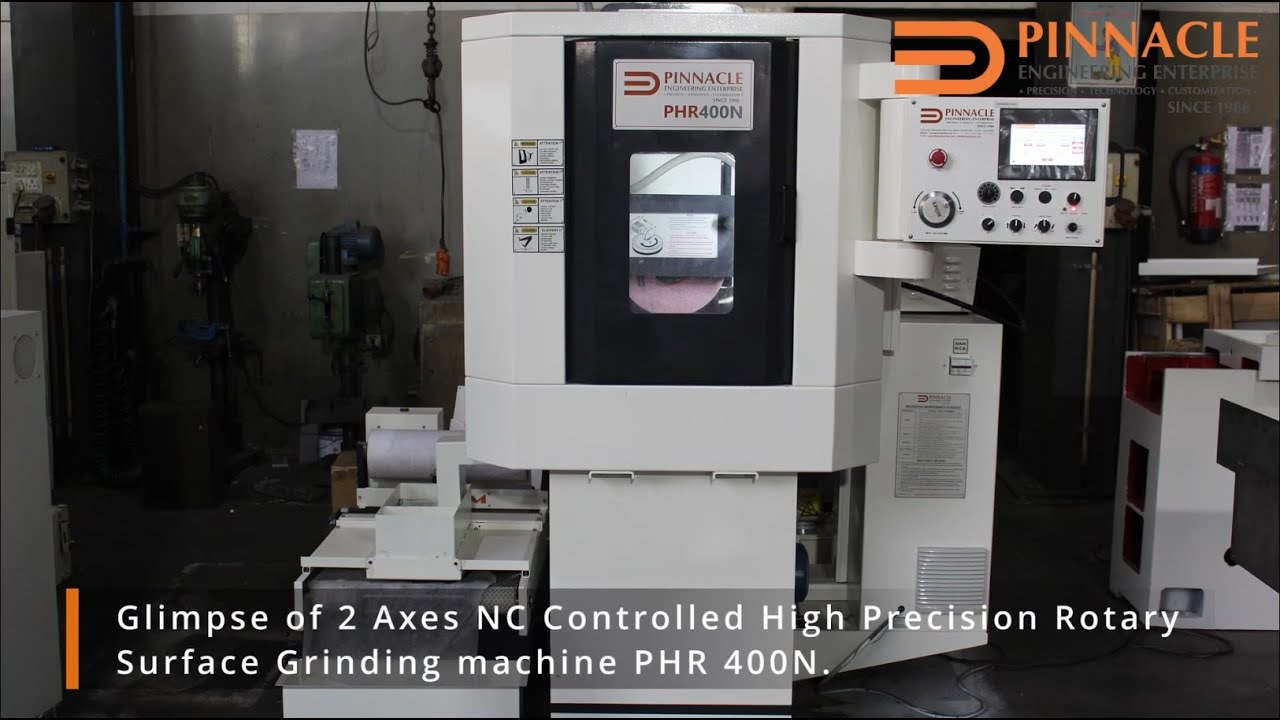 PHR 400N (NC 2 Axes Rotary surface grinder) grinding High Precision Spindle Cartridge of a VMC m/c.