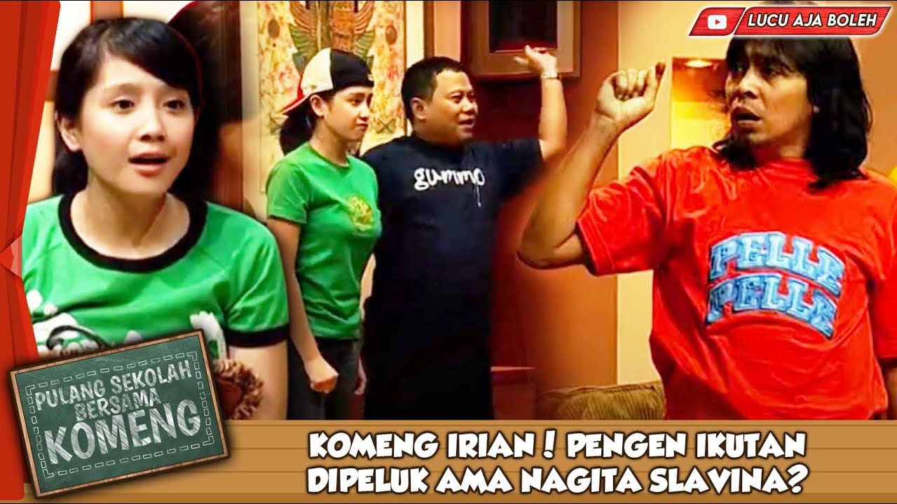 KOMENG IRIAN! PENGEN IKUTAN DIPELUK AMA NAGITA SLAVINA? - PULANG SEKOLAH BERSAMA KOMENG