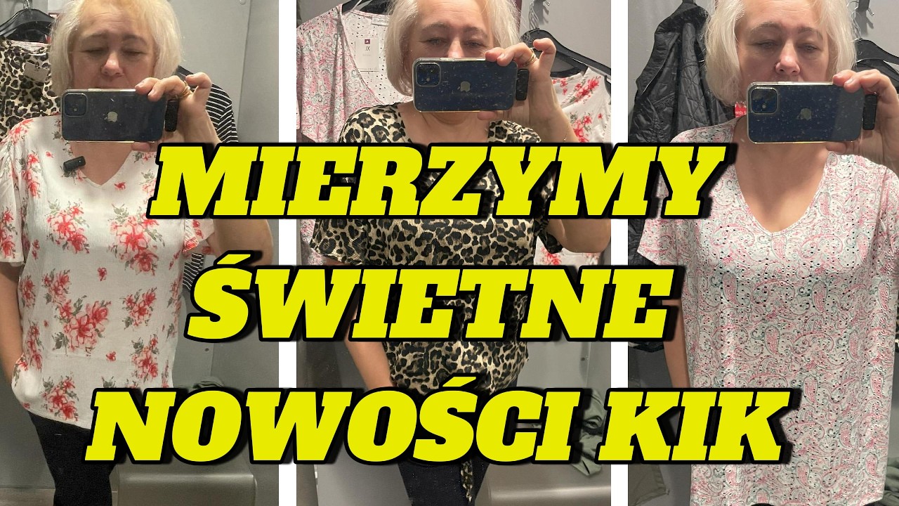 MIERZYMY KIK 🌸PIĘKNE BLUZECZKI🌸 PRZYJEMNE MATERIAŁY 🌸NOWOŚCI KIK TANIE BLUZKI NA WIOSNE #kikrybnik