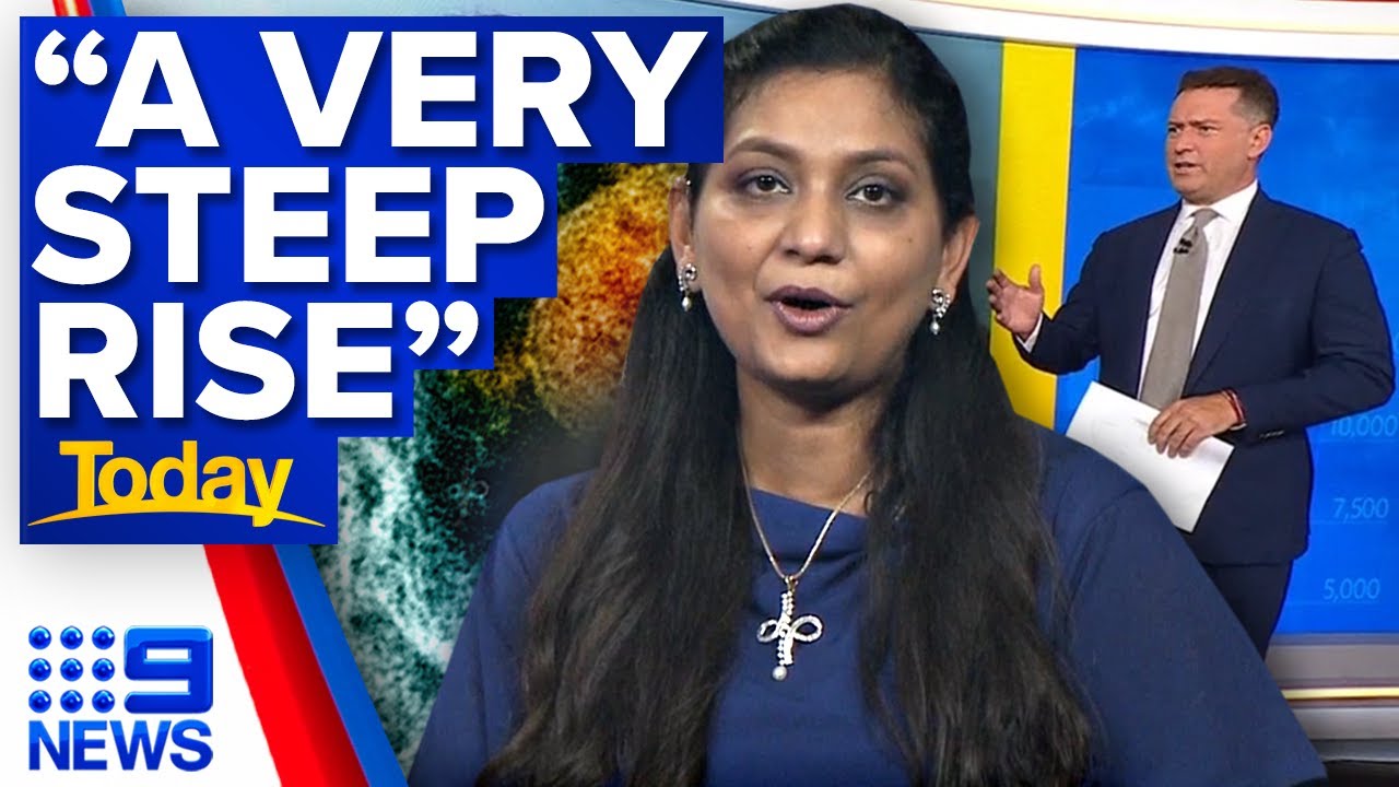 Gold Coast COVID-19 surge putting health professionals on edge | Coronavirus | 9 News Australia