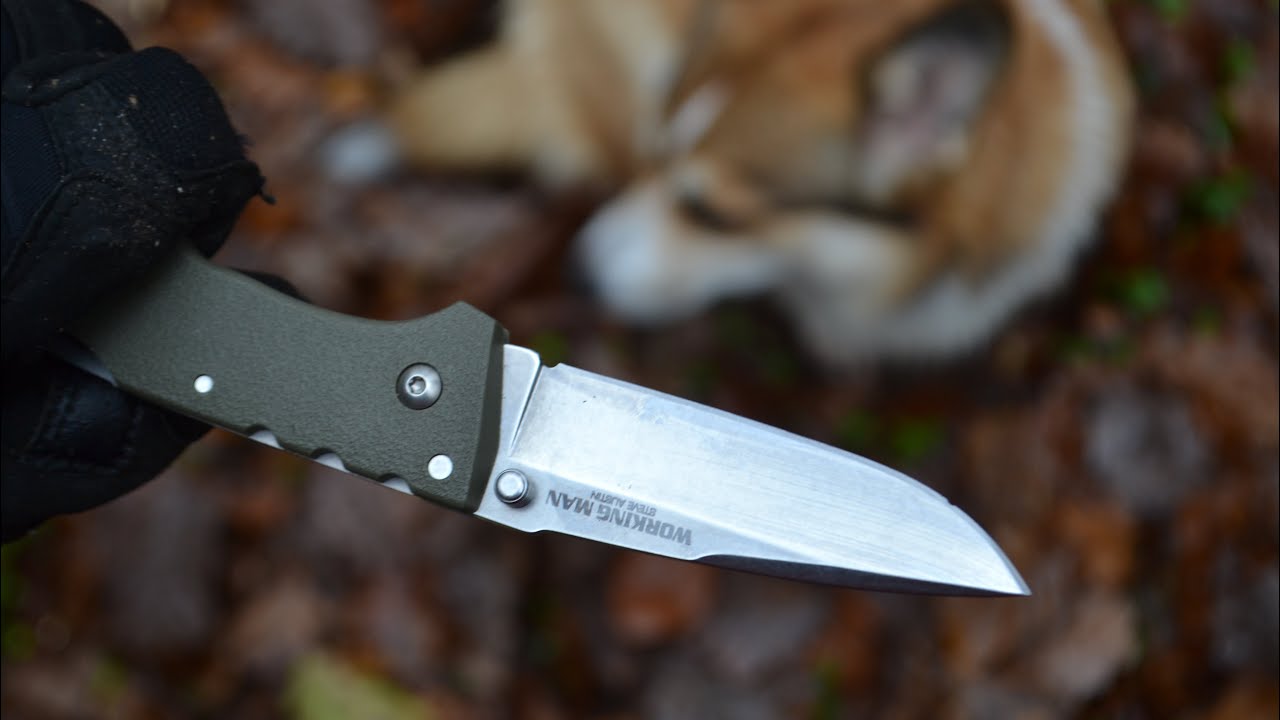 Тест ножа Cold Steel Working Man (Pro Lite) / test