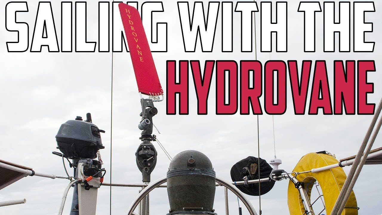 Sailing with Hydrovane self-steer - how this windvane works