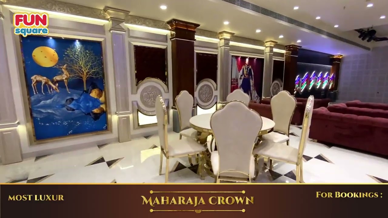 Maharaja Crown || Luxurious Banquet Hall || Fun Square Mall, Sangrur