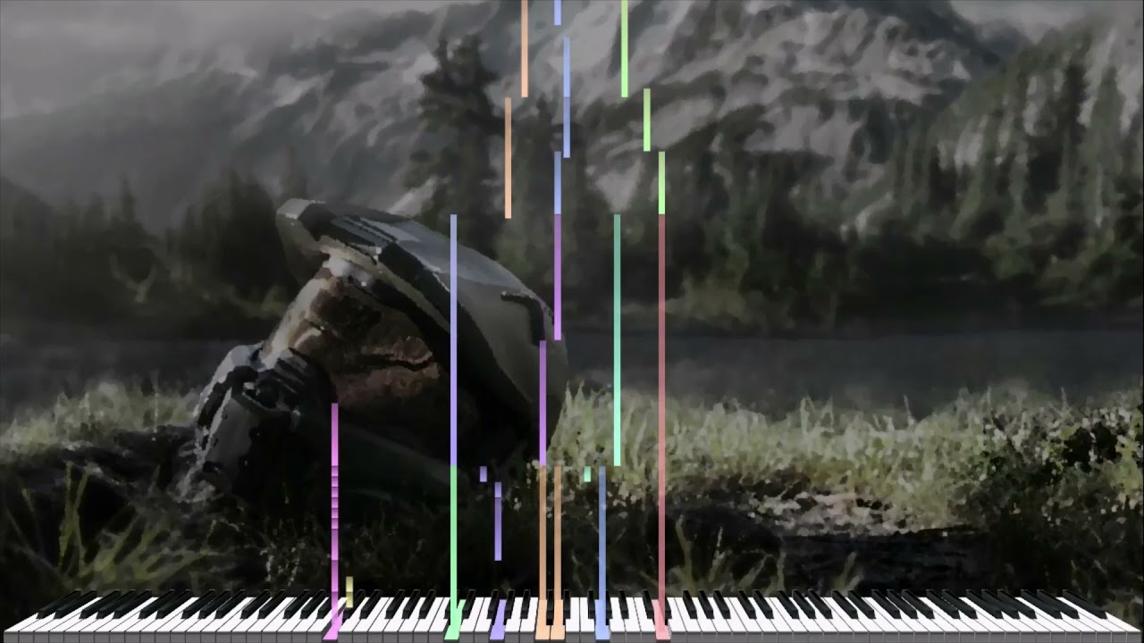 [MIDI/Synthesia] Halo 2: The Last Spartan (OST with Piano Roll)