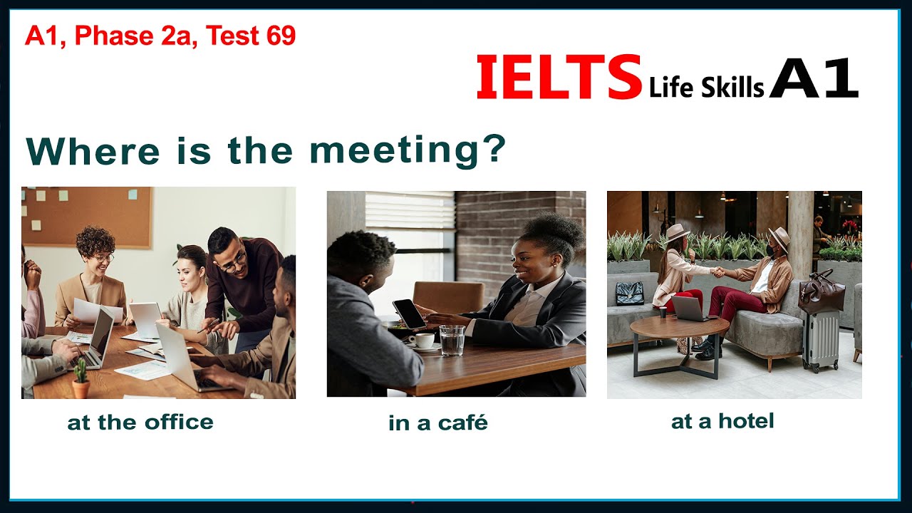 IELTS Life Skills A1 Listening Test 79 ►  New 2025 🇬🇧
