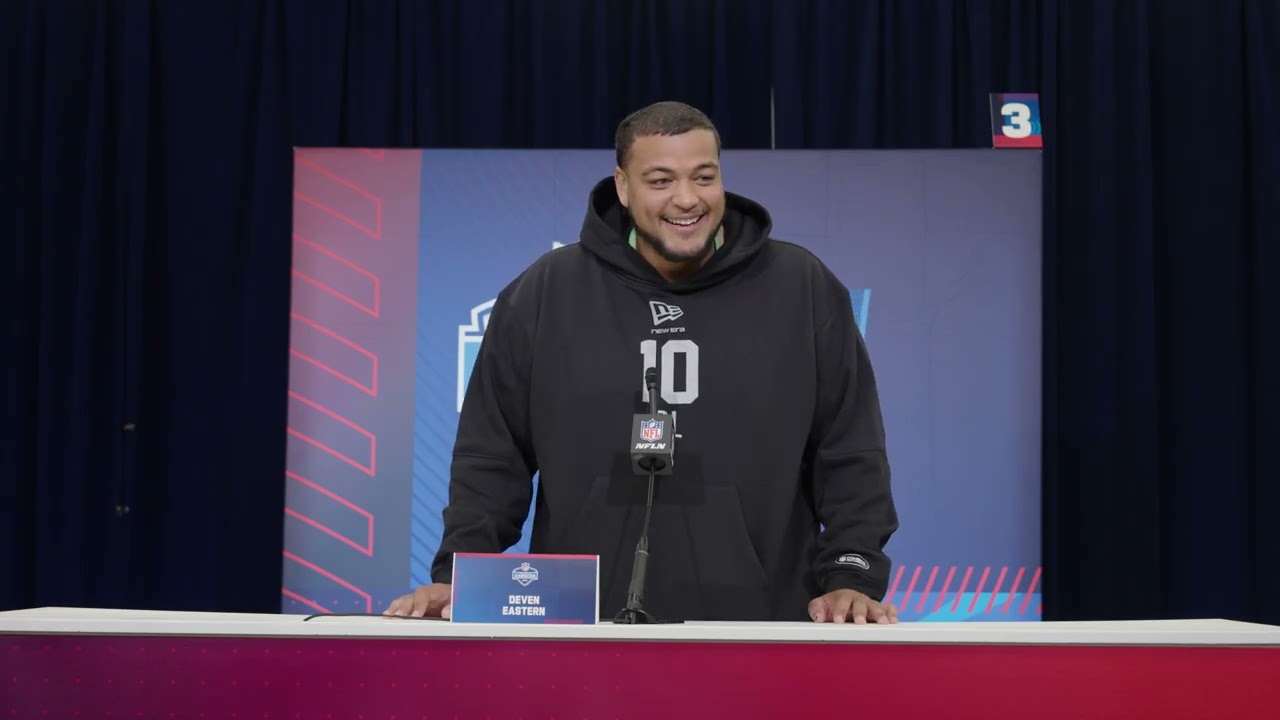 Press Conference: Deven Eastern at NFL Combine