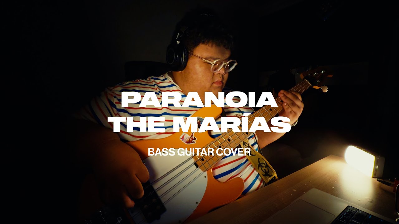 The Marías – Paranoia (Bass Cover) | Tabs Link in Description