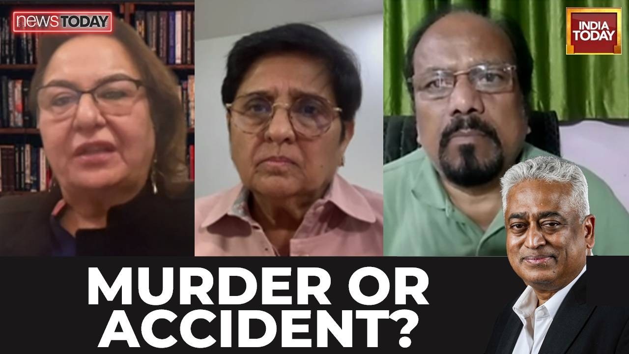Is This Murder Or Accident? : Rajdeep Sardesai, Kiran Bedi, Pinky Anand & Suresh Koshta Debate