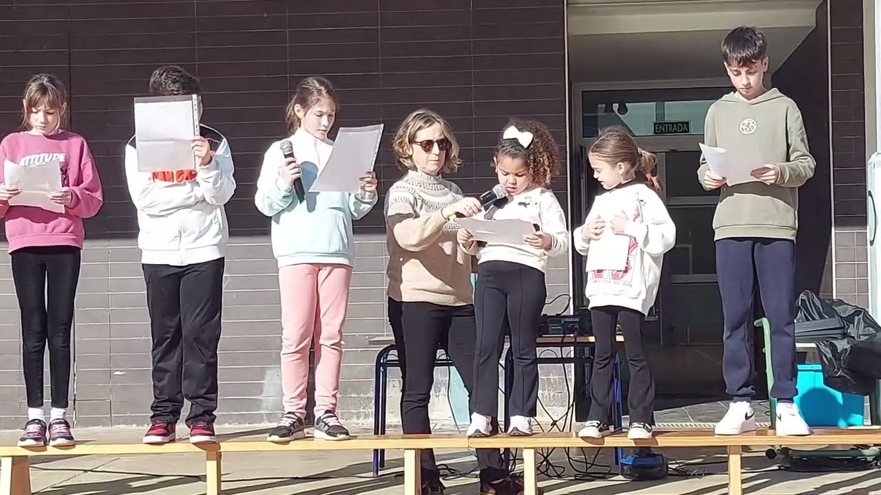 Manifest, cançó per la pau i marxa solidària. CEIP Científic Avel.lí Corma