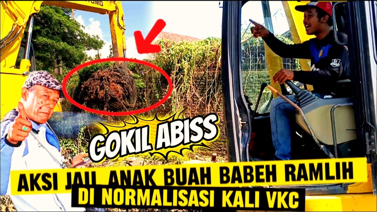 GOKIL‼️ AKSI JAIL OPERATOR GACOR ANAK BUAH BABEH RAMLIH DI NORMALISASI KALI VKC HARI INI #kdm 