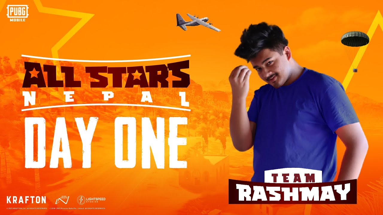 PUBG MOBILE All Stars Nepal | Day 1 | Team Rashmay POV |