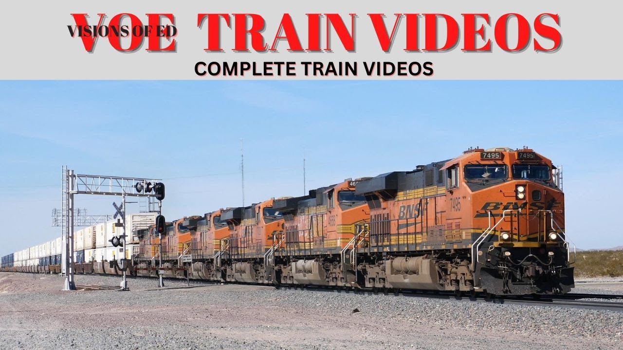 Train Video Compilation / Railfanning Various Locations