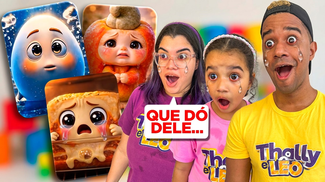 REAGIMOS AOS VIDEOS MAIS TRISTES DE INTELIGÊNCIA ARTIFICIAL DO MUNDO *Família Thally e Leo