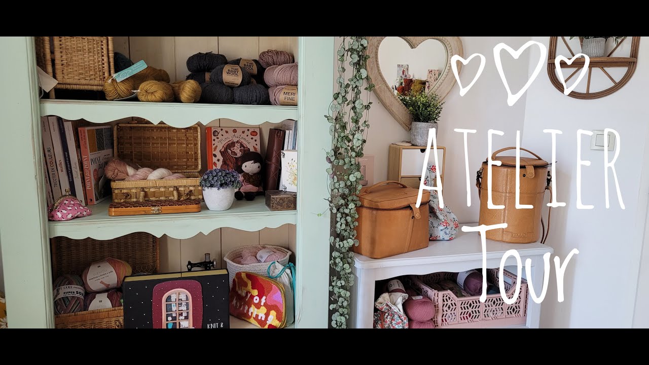 Atelier Tour - Visite complète de mon atelier !